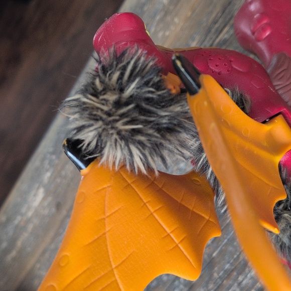 Fisher-Price Imaginext Large Fuzzy Dragon 2008 Makes Sounds - Picture 6 of 10